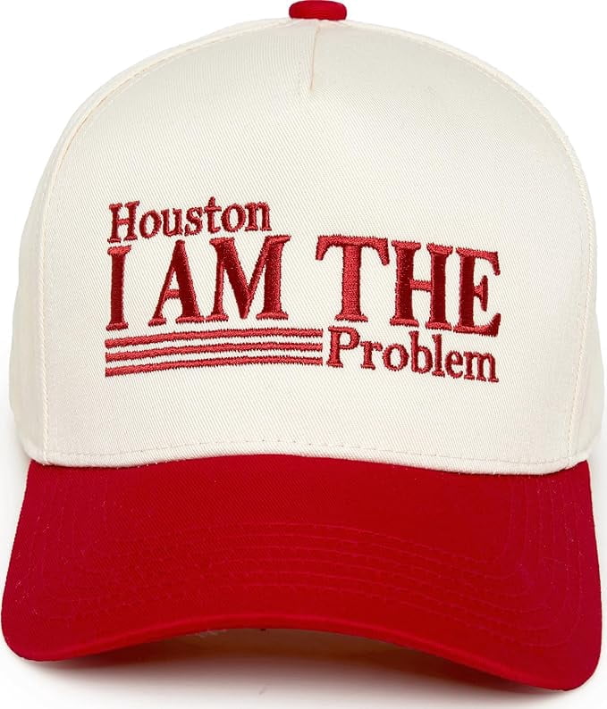 Houston I Am the Problem - Red/Beige