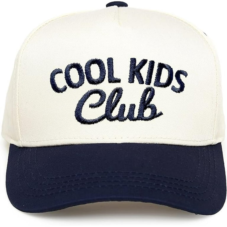 Funky Junque Kids Trucker Hat Baseball Cap Two Tone Vintage Baby