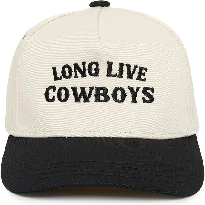 Long Live Cowboys - Black/Beige