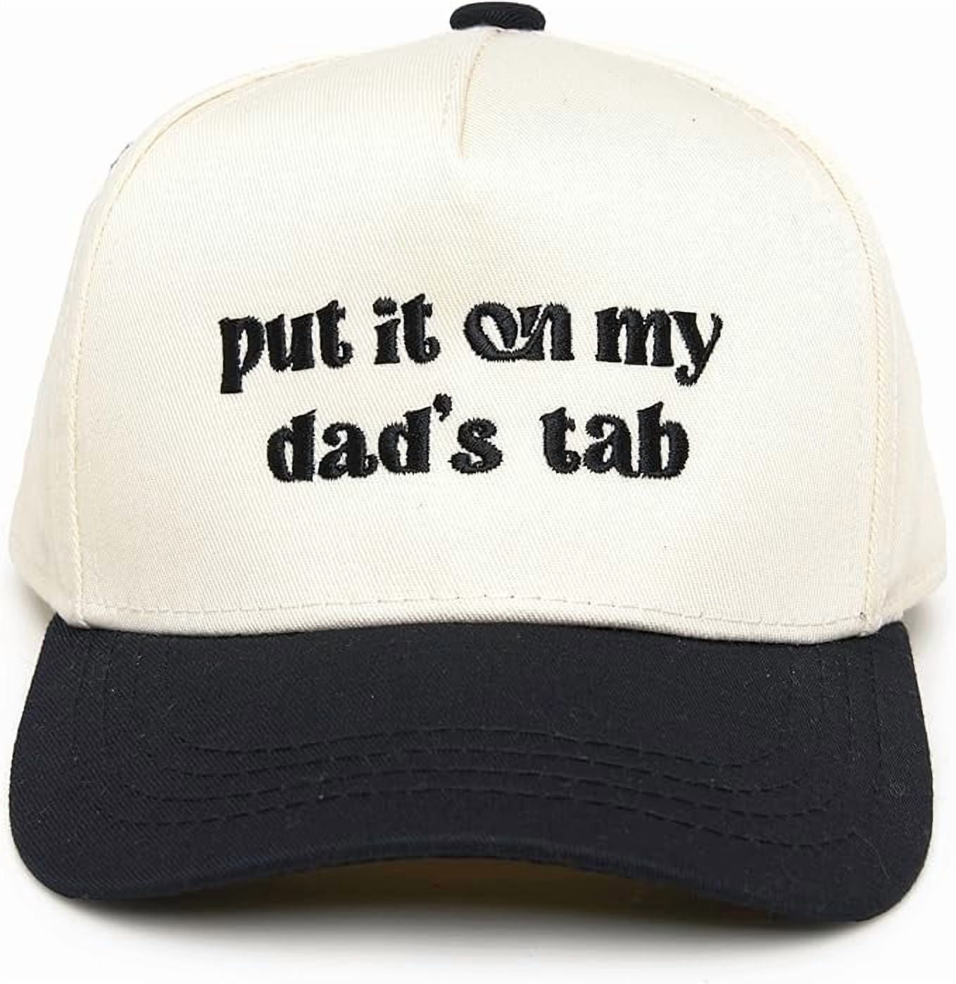 Put It on My Dad's Tab - Black/Beige