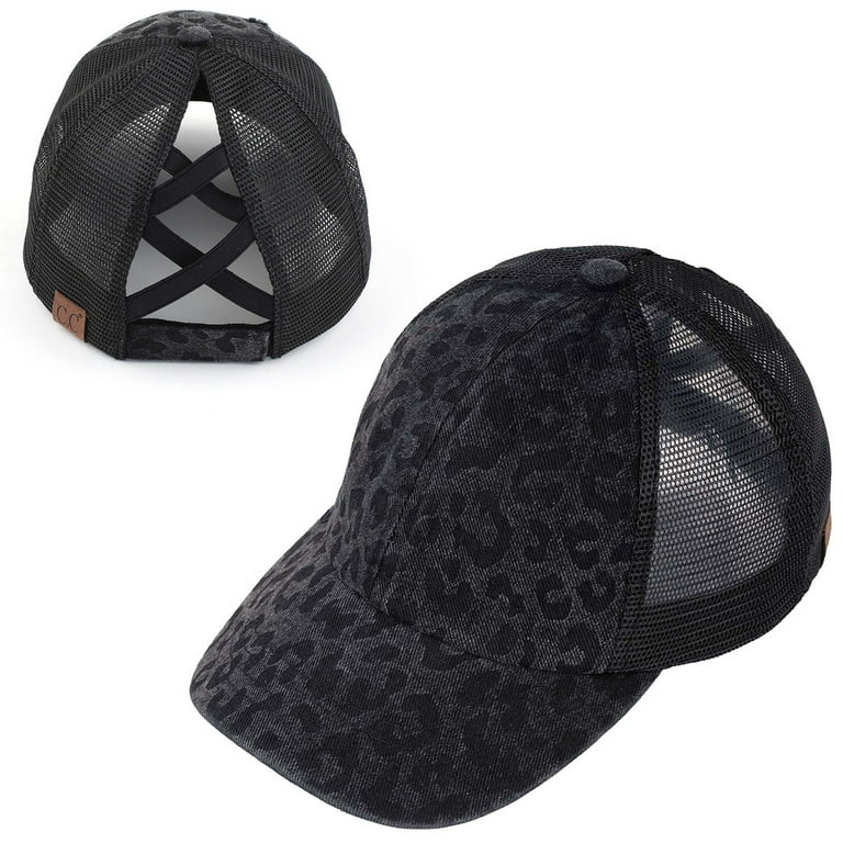 Funky Junque Ponytail Trucker Hat for Women – Criss Cross