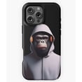 thumbnail image 1 of Funky Monkey Disco DJ Ape Music Phone Case for iPhone 16 15 14 13 12 11 Pro Max, 1 of 2
