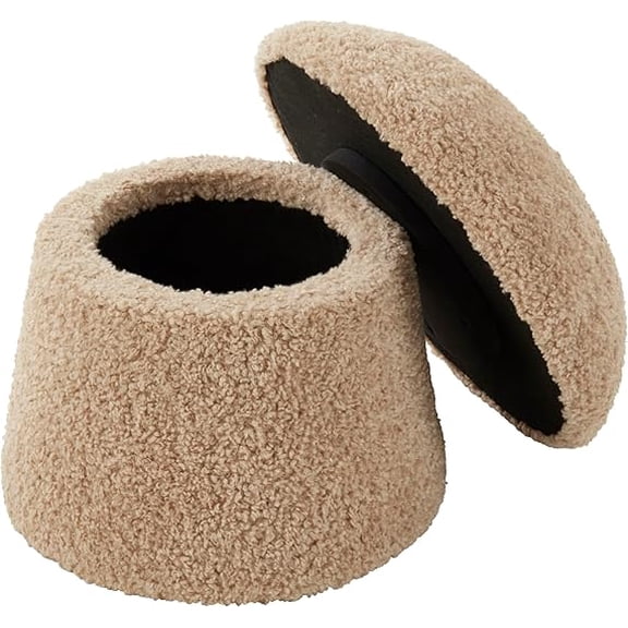 Funky Mushroom-Shaped Storage Ottoman
