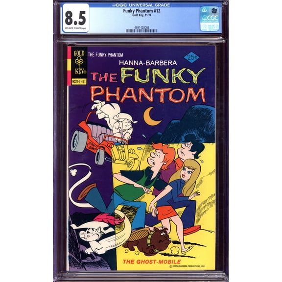 Funky Phantom #12 - CGC 8.5 Comic Book