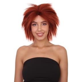 Funky Punk Collection Women's Wig | Multiple Colors Cosplay Halloween Wig | Premium Breathable Capless Cap