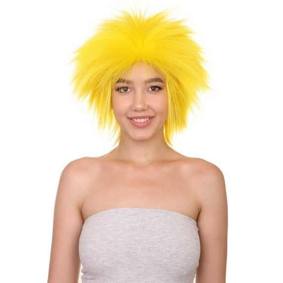 Funky Punk Collection Women's Wig | Multiple Colors Cosplay Halloween Wig | Premium Breathable Capless Cap