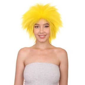 Funky Punk Collection Women's Wig | Multiple Colors Cosplay Halloween Wig | Premium Breathable Capless Cap