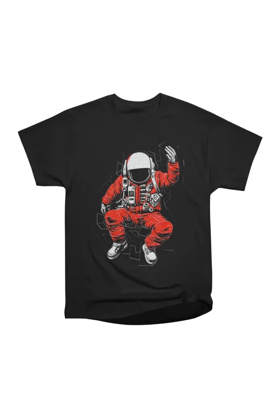 Funky Space Astronaut T-Shirt Tee Gift For Him Merch For Her Apparel For Friend