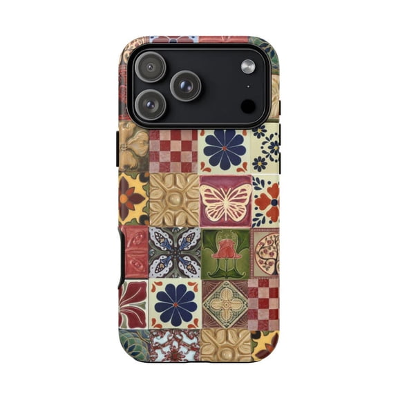 Funky Tile Geometric Phone Case for iPhone 11 12 13 14 15 16 17 Pro Max Plus