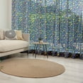 thumbnail image 1 of Funky Tulle Curtains with Rod Pocket, Retro 80`s Memphis Fashion Style Vibrant Triangles Squares Rectangles Hipster Pop, Sheer Drape for Wedding Party 2 Panels, 7 Sizes, Multicolor, by Ambesonne, 1 of 3