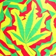thumbnail image 1 of Funky Weed Potleaf Print Designs Cotton Bandana (22 inches x 22 inches), 1 of 1