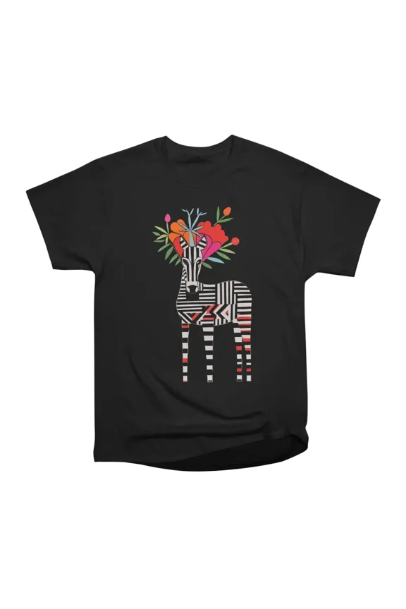 Funky Zebra T-Shirt Tee Gift For Him Merch For Her Apparel For Friend