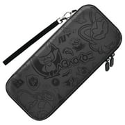 Funlab Switch Carrying Case for Nintendo Switch/OLED with 10 Game Slots - Black