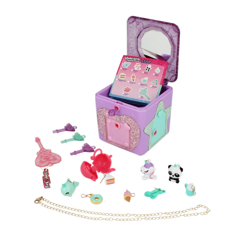 Funlockets Secret Surprise Unicorn Fantasyland Jewelry Box Activity Set