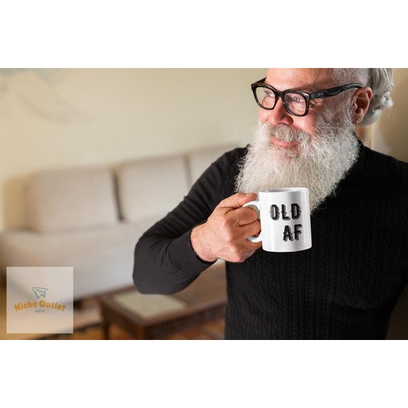FunnarC1Astic Coffee Mug Old AF Ceramic Mug 11oz, 15oz