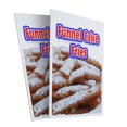 thumbnail image 1 of Funnel Cake Fries (2-PACK) 24" x 36" Plastic Signs | Sign Insert 4mm Corrugated Plastic Signs Storefront Window Poster, 1 of 2