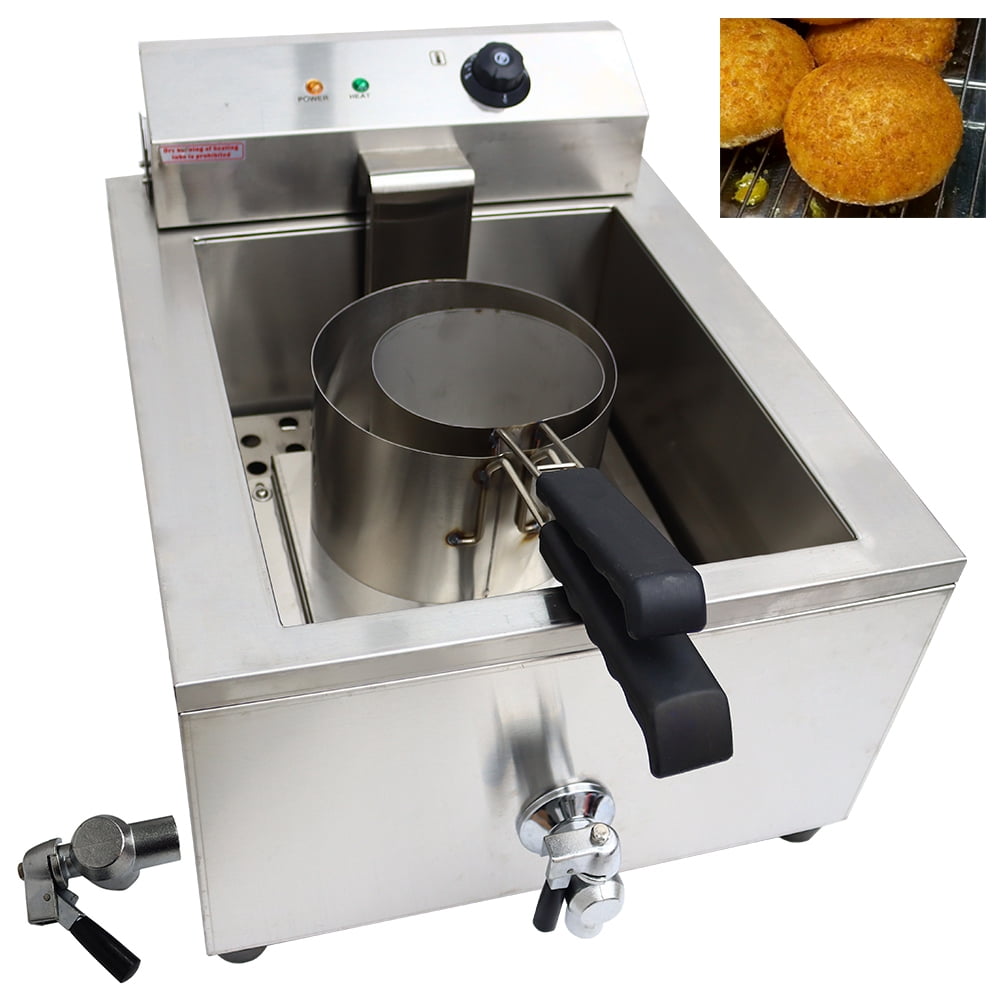 Funnel Cake Fryer Machine Stainless Steel 110V - Walmart.com