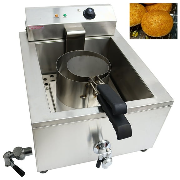Funnel Cake Fryer Machine Stainless Steel 110V