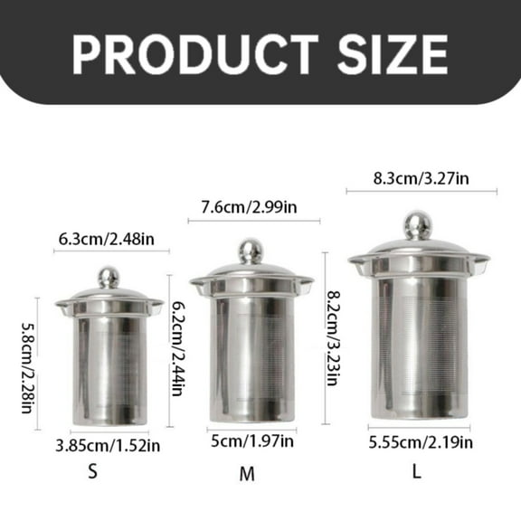 Funnel with Cover Clearance! Reusable Tea Infuser & Cooking Infuser Extra Mesh Tea Infuser Threaded Connection Stainless to Brew Loose Tea & Seasonings