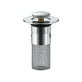 thumbnail image 1 of Funnel Drain Stopper Hair Catcher with Removable Stainless Steel Filter for Bathroom Drain and Replacement# end start#s# Bathroom Drain Protector designed for universal fit hair clogs while allowing, 1 of 8