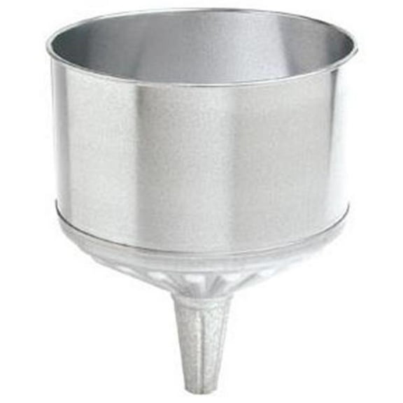 Funnel Metal with Screen 8Qt 9-.5 Inch Diameter