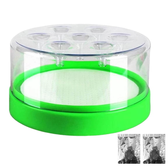 Funnel One-Way Entry Reusable Non-Electric Fly Trap Transparent Container for Kitchen Garden Livestock Farm