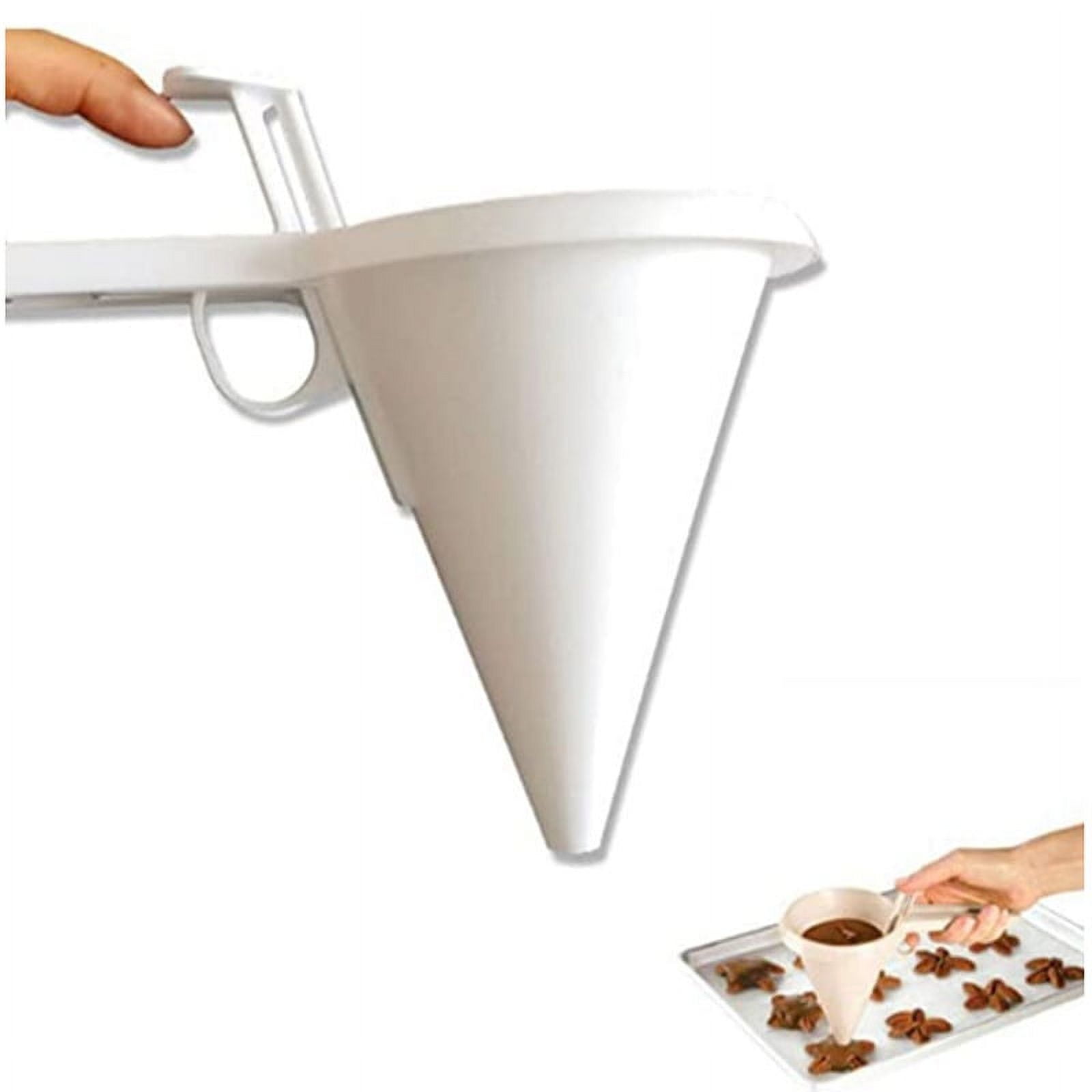 Funnel Pitcher Cake Toppers Baking Funnel Dispenser Cake Decorations ...