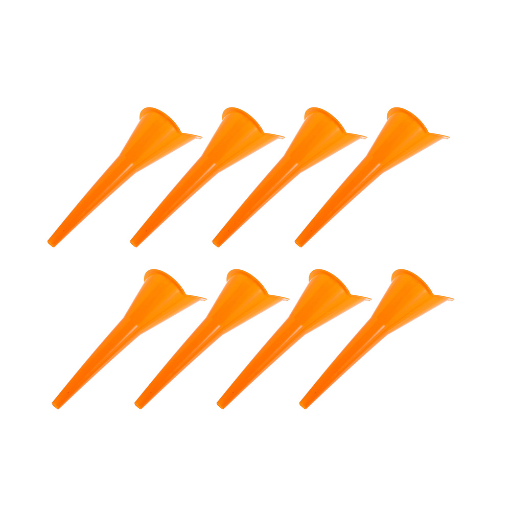 Funnel for Gas Tank Plastic Funnels Car Oil Automotive Motorcycle Refueling Tool 8 Pcs
