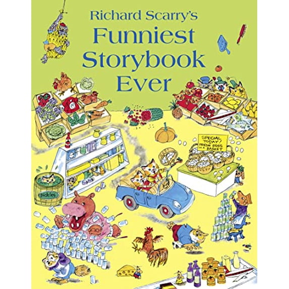 Pre-Owned Richard Scarry's Funniest Storybook Ever. (Unknown) 0007413556 9780007413553
