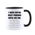 thumbnail image 1 of Funnil Best Friend Birthday Gifts for Women Ceramic Coffee Mugs for Home or Kitchen,11oz Black, 1 of 5