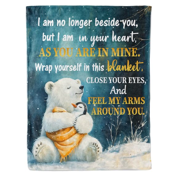 Funnil Birthday Blanket Gifts Get Well Soon Gifts for Women Warm Friendship Thinking of You Gifts Christmas,Encouragement Gifts 50x60in Blue