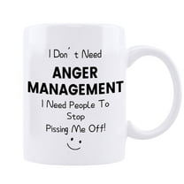 Funnil Ceramic Coffee Mug, Novelty Tea Cup Gift for Fathers Mothers Day, Birthday White