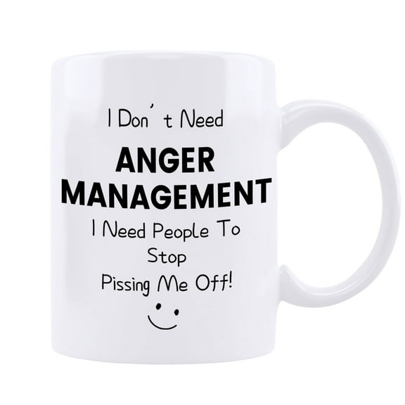 Funnil Ceramic Coffee Mug, Novelty Tea Cup Gift for Fathers Mothers Day, Birthday White