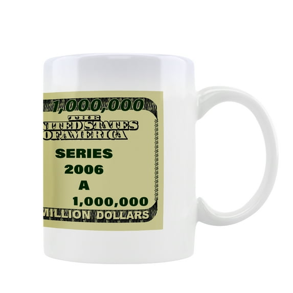Funnil Ceramic Coffee mugs Trump Banks one million cups for friend