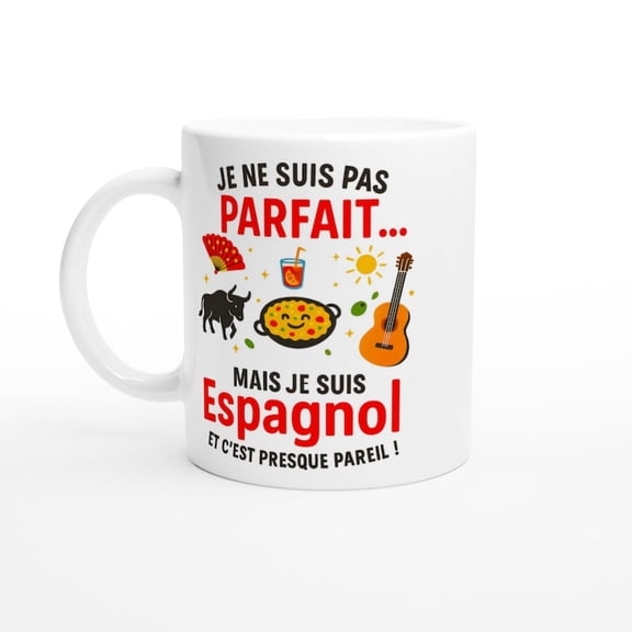 FunnpaniS1H gift, Spain pride mug, SpaniS1H humor mug, SpaniS1H gifT1 Idea, Fun tapas mug gif