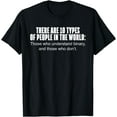 thumbnail image 1 of Funny 10 Types of People Those Who Understand Binary Softstyle Unisex T-Shirt, 1 of 5