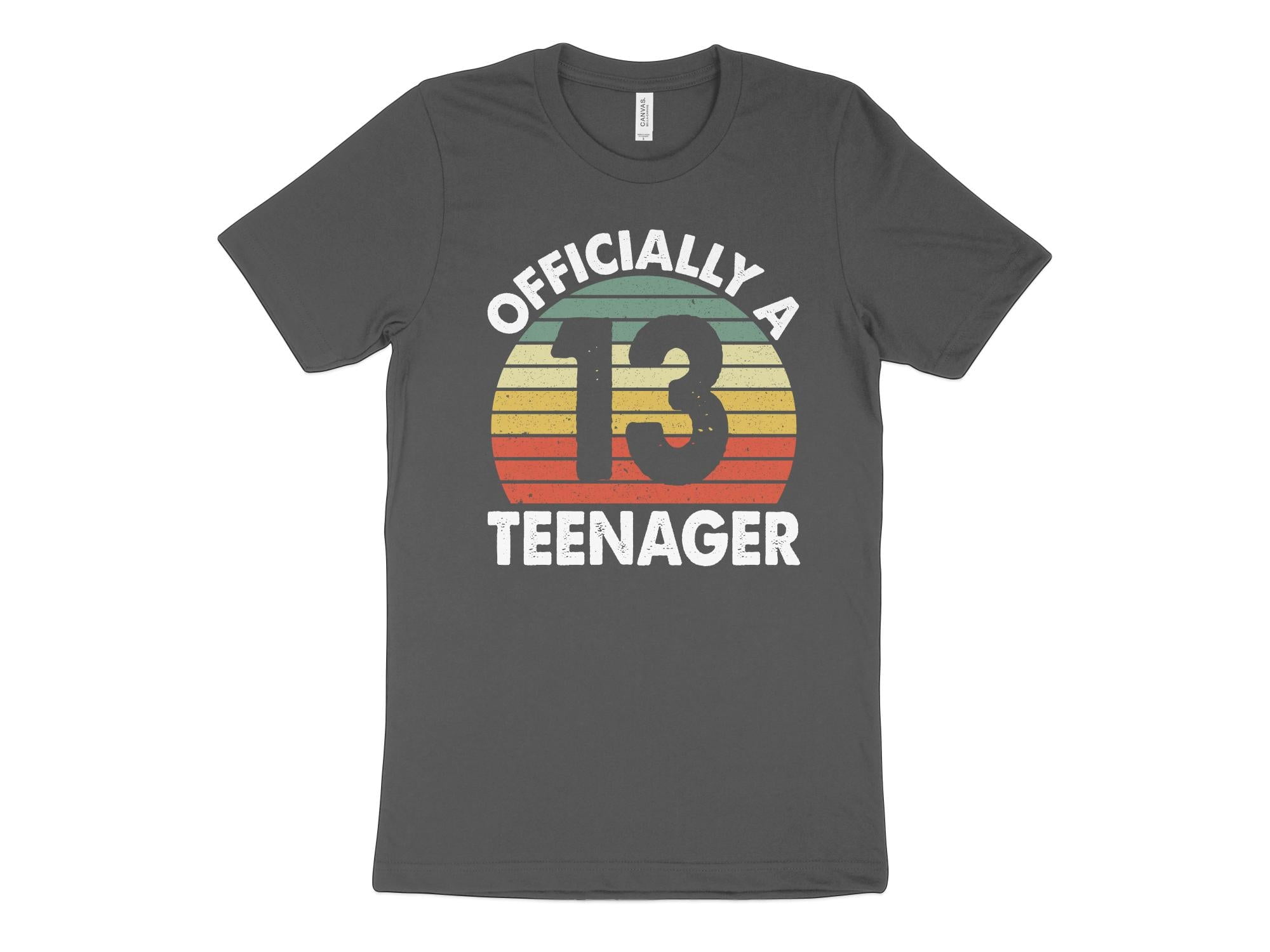 13th Birthday Gift For Boys & Girls Funny Teenager 76mm Badge | UK