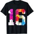thumbnail image 1 of Funny 17th Birthday Gift For-17-Year Old Teens Boys Girls T-Shirt mens t shirt，black，women，funny，misfits，men，journey, 1 of 4