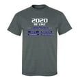 thumbnail image 1 of Funny 2020 Be Like Unisex Short Sleeve T-shirt-Dark Heather-4xl, 1 of 4