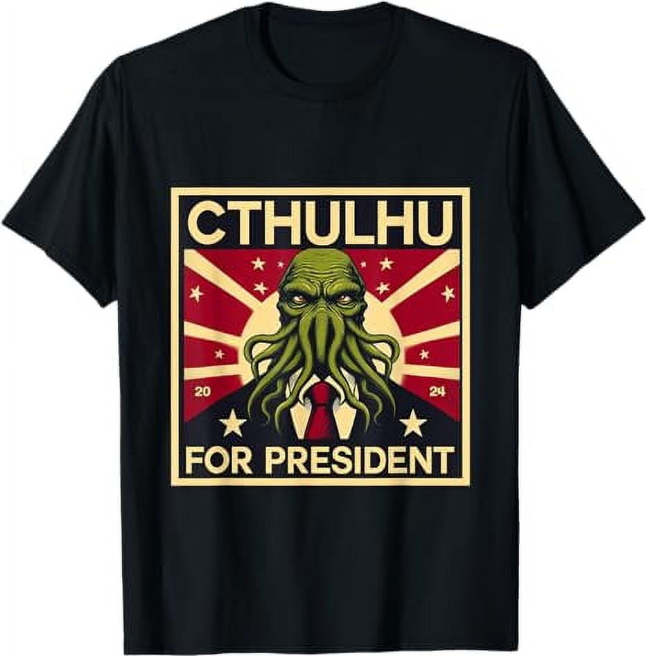Funny 2024 elections Cthulhu for President TShirt