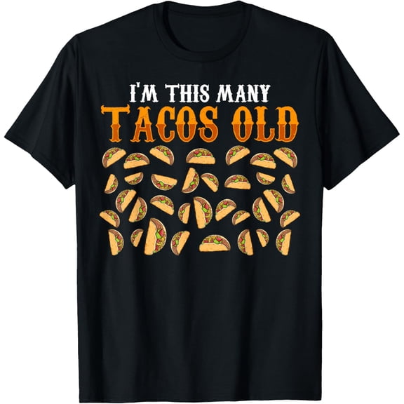 Funny 34 Year Old Taco Lovers Gag Gift, 34th Birthday T-Shirt