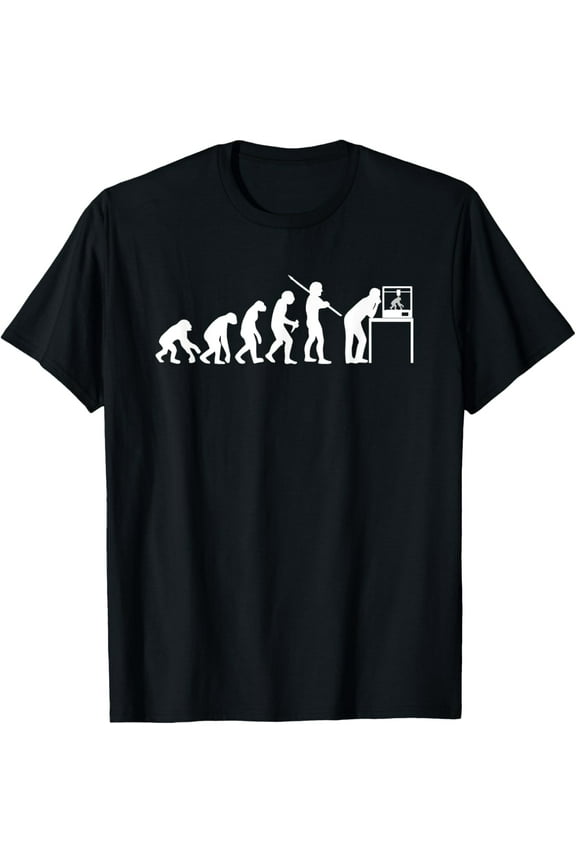 Funny 3D Printing Evolution 3D Printer Joke Gift For Men T-Shirt