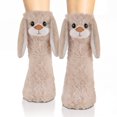 thumbnail image 1 of Funny 3D Rabbit Fuzzy Cozy Slipper Socks Gift for Women Teen Girl | Cute Animal Fluffy Thermal Socks Fun Rabbit Lovers Warm Gift Ideas for Birthday Valentines Easter Christmas Stocking Stuffer, 1 of 7