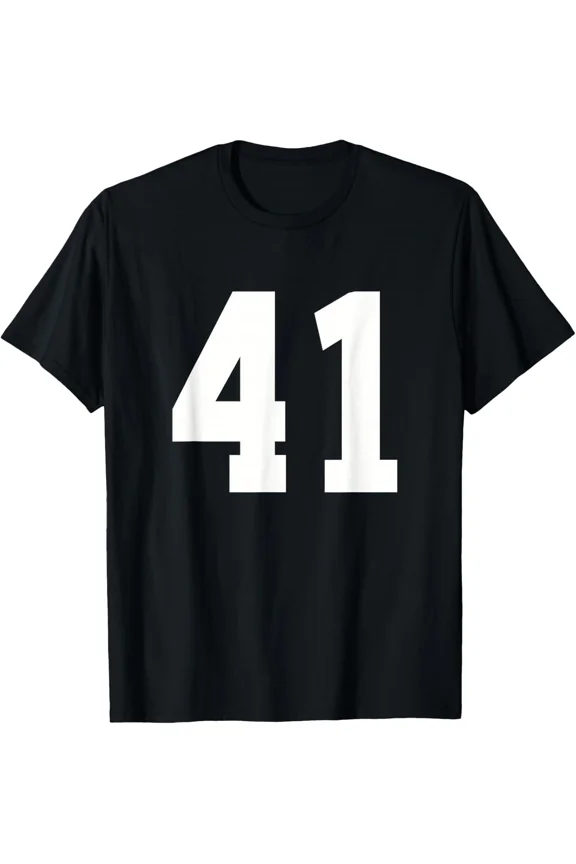 Funny 41 Meme Forty One Gen Alpha Slang Viral Humor Graphic Unisex T-Shirt, S-5XL