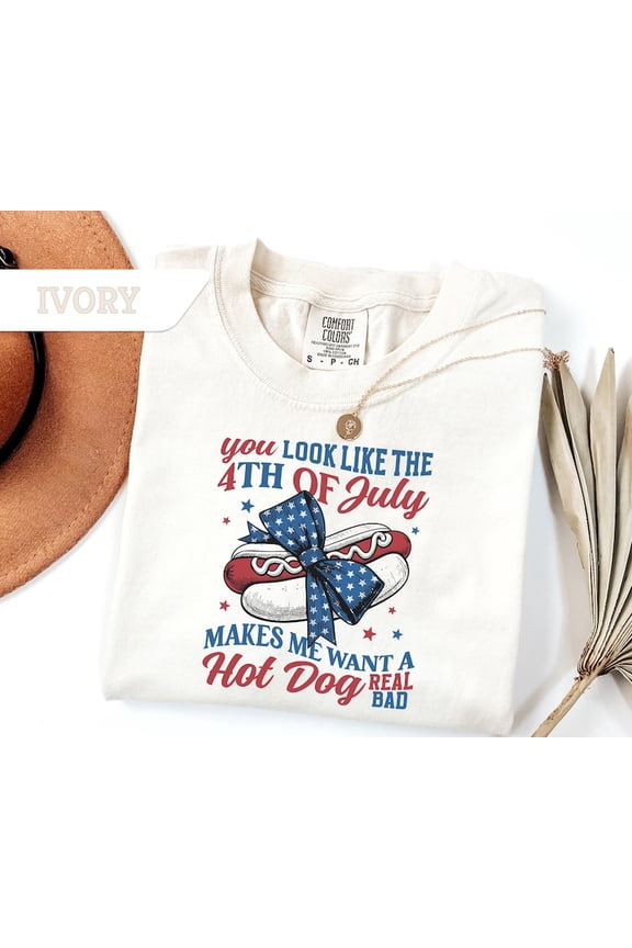 Funny 4th Of July Hot Dog Meme T-Shirt All Size S-3Xl
