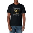 thumbnail image 1 of Funny 50 Years of Marriage 1974 50th Wedding Anniversary T-Shirt, 1 of 4