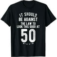 Funny 50th Birthday Gag Gift Idea 50 Year Old Joke Saying Cotton T