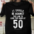 Funny 50th Birthday Gag Tee Gift, Perfect Idea 50 Year Old Joke Saying