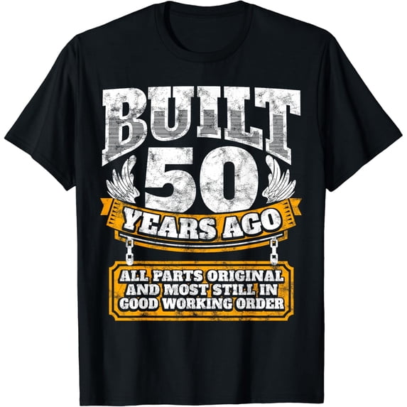 Funny 50th Birthday Shirt B-Day Gift Saying Age 50 Year