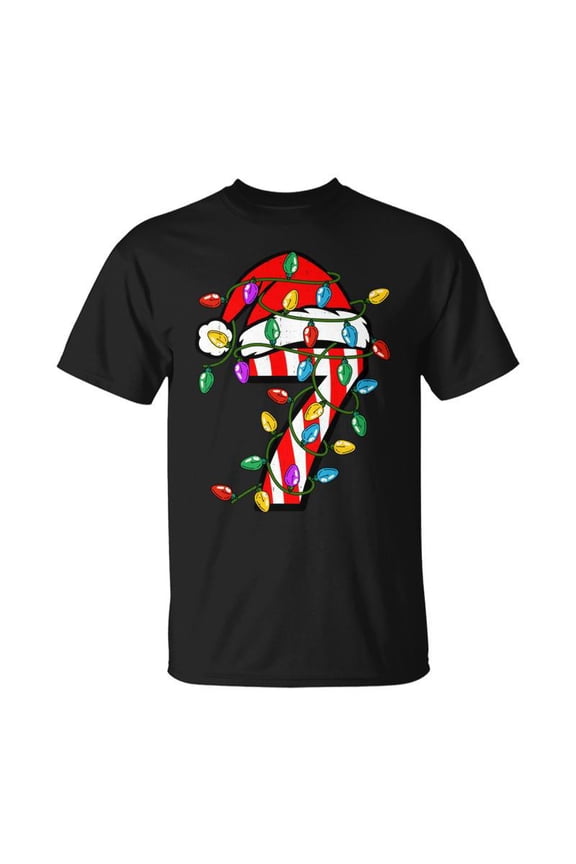Funny 6 7 67 Meme Six Seven Candy Christmas Couple Matching Unisex T-Shirt, for men & women, up to size 5XL